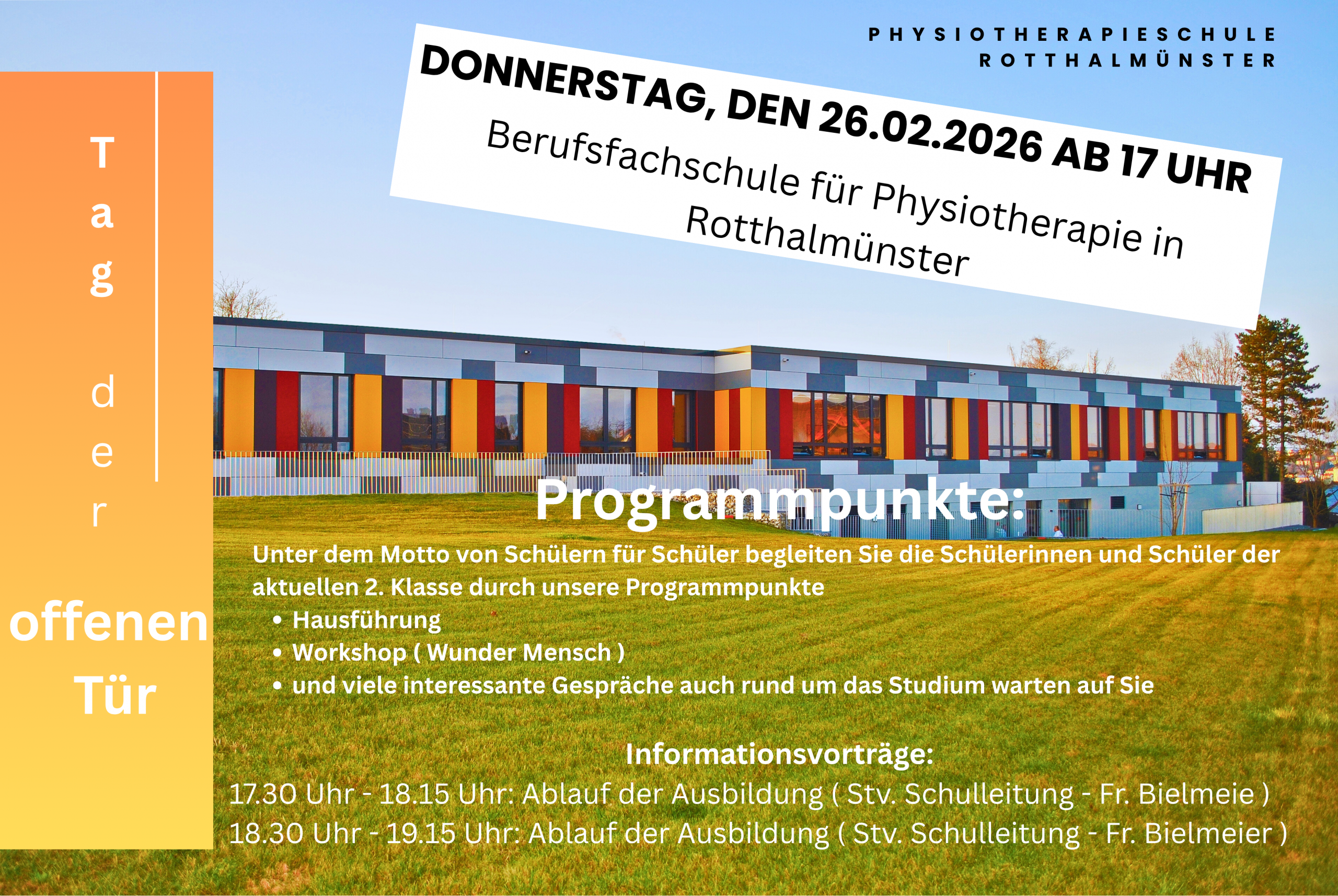 Physiotherapieschule Rotthalmünster, Examen 2025, Examensklasse, Physioschule Bayern, Bayern Physiotherapie, Berufsfachschule für Physiotherapie