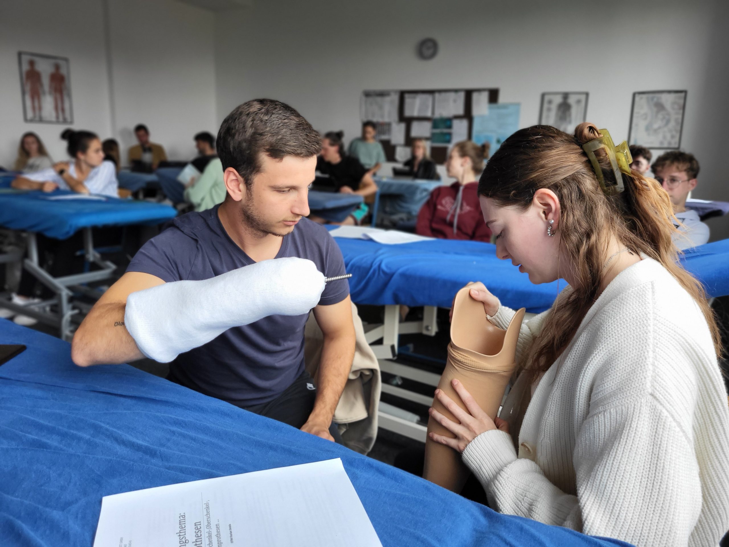 ptrm, 1 klasse, Physiotherapieschule Rotthalmünster, Niederbayern, Physiotherapieschule Bayern, 